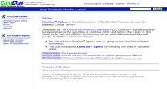 Desktop Screenshot of cliniclue.com
