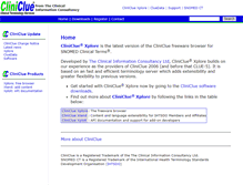 Tablet Screenshot of cliniclue.com